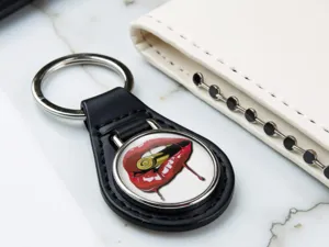 Porte-clé Simili Style Durable Force Cuir